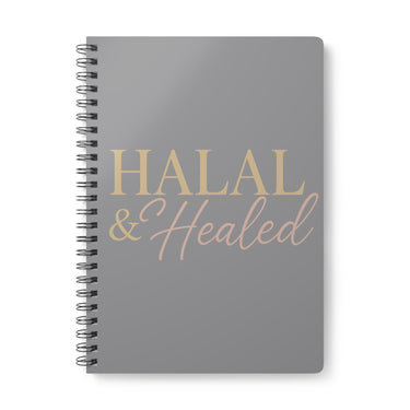 Halal & Healed A5 Softcover Notebook – Mindful Islamic Journal - Modestly Vogue